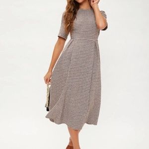 Midi Tweed dress